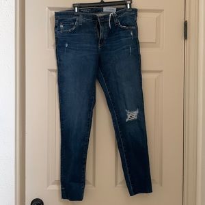 AG super skinny legging ankle jean